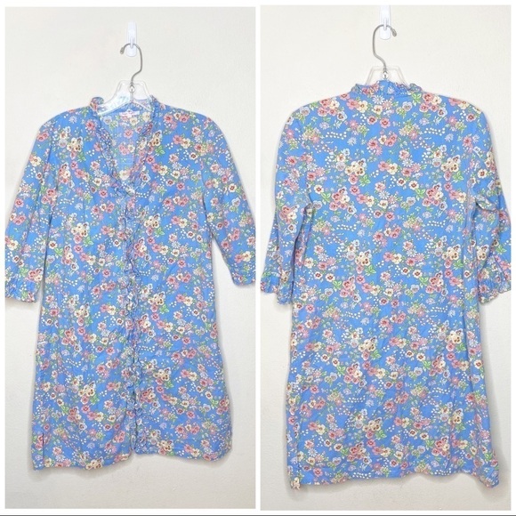 Kayce Hughes Blue Floral Dress - Picture 1 of 3